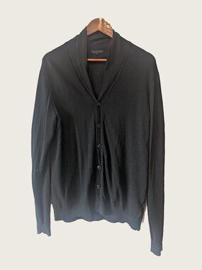 CA VA DE SOI - 100% Merino wool cardigan - Sz M